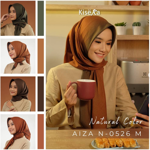 Fashion Muslim | Imani Butik Kerudung Kisera AIZA N 0526 M