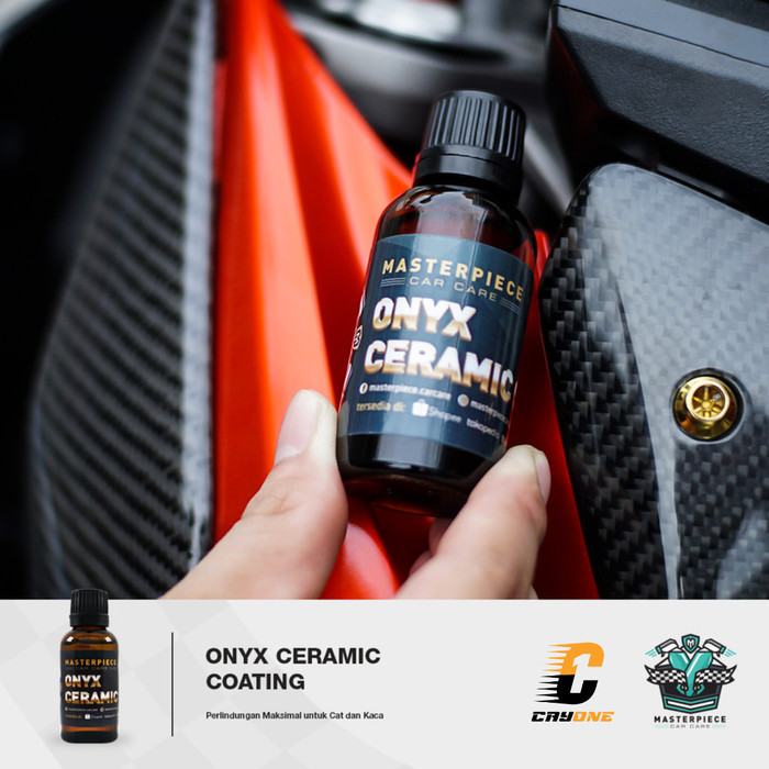 MASTERPIECE ONYX CERAMIC COATING - PAINT PROTECTION HYDROPHOBIC