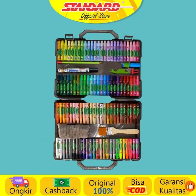 

STANDARD PASCOLA OIL PASTEL 100 / SET ( CRAYON / PEWARNA / COLORING )