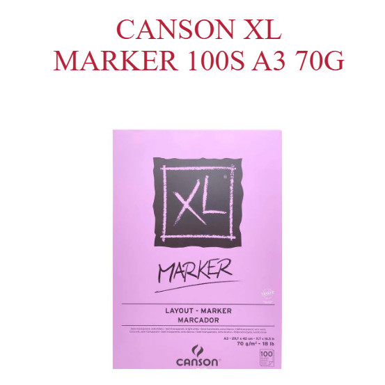 

Canson XL Marker A3 100 Lembar - Kertas Gambar 200297237