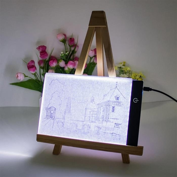 

A3/A4 LED Drawing Tracing Board Stensil Board Papan Jiplak Gambar LED Anak & Dewasa Copy Board Papan