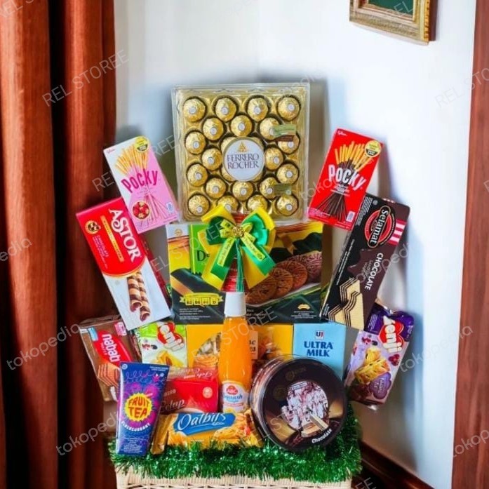 

Hampers Coklat Ferrero / Parcel Lebaran