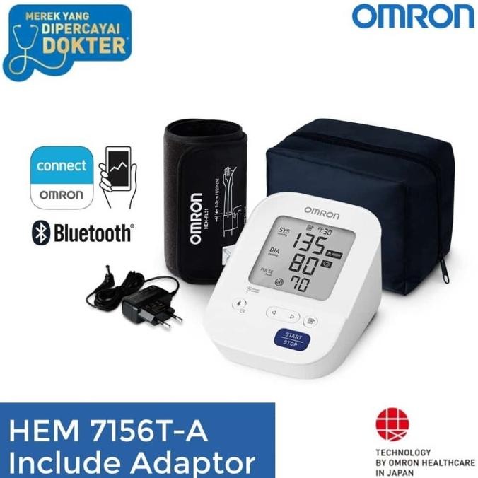 Terlaris Tensimeter Digital Omron Hem-7156T Hem-7156T-A Tensi Hem 7156T 7156T-A Ready Stok