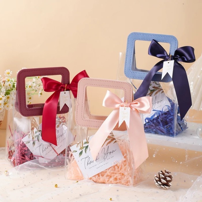 

cusss order] Tas hampers mika sorvenir tas goodie Bag polos transparan pvc SMALL
