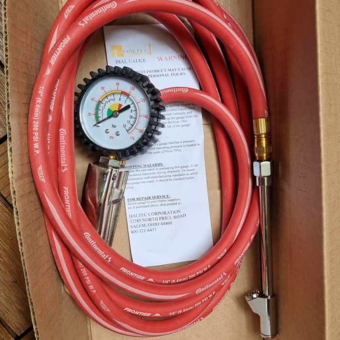 TERBARU Haltec Inflator I-530-12 Panjang 4 meter Untuk Truk Bis Mobil Motor Compactor Alat Pertanian