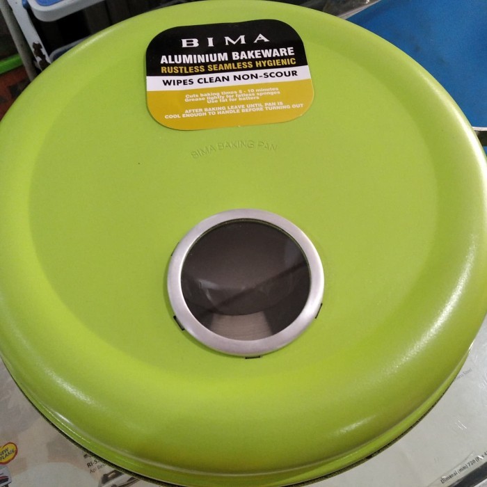JUAL RUGI Baking Pan Bima 28 - Teflon - Hijau