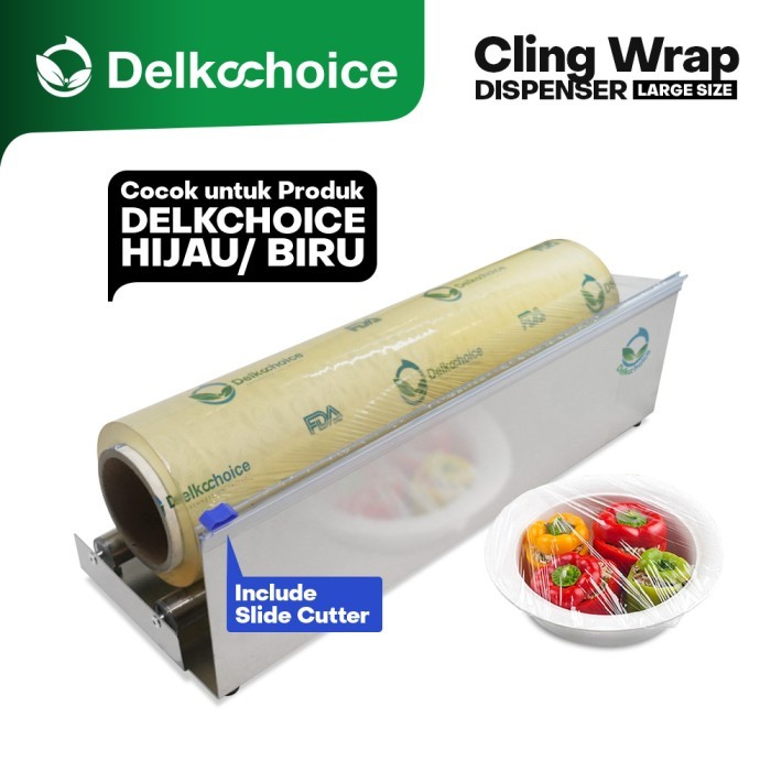 Cling Wrap Metal Dispenser - Alat Pemotong Makanan Jumbo