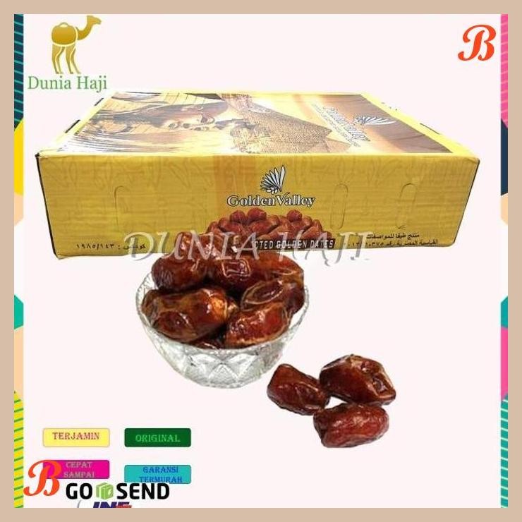 

| DH | GROSIR KURMA MESIR / GOLDEN VALLEY ASLI, ENAK & MURAH /10KG (1DUS)