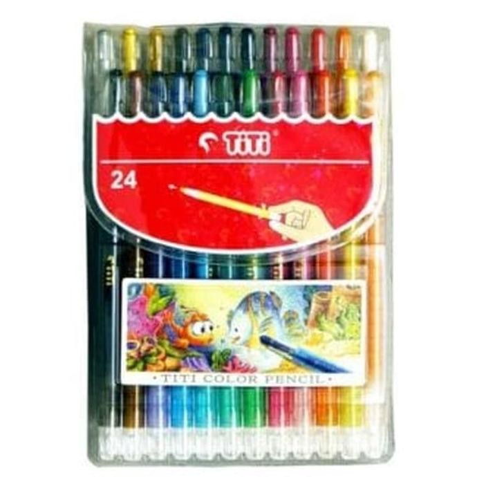 

CRAYON PUTAR TITI 24 WARNA / TWIST CRAYON