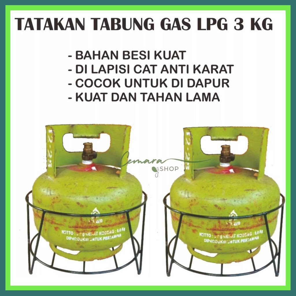 Discount Dudukan Gas/Standing Pot/Standing Gas/Dudukan Tabung Gas/Rak Serbaguna/Rak Tabung