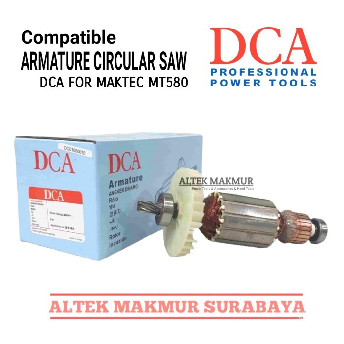 %%%%] DCA Armature MT 580 / Angker Untuk Mesin MAKTEC MT580 / Rotor MT-580