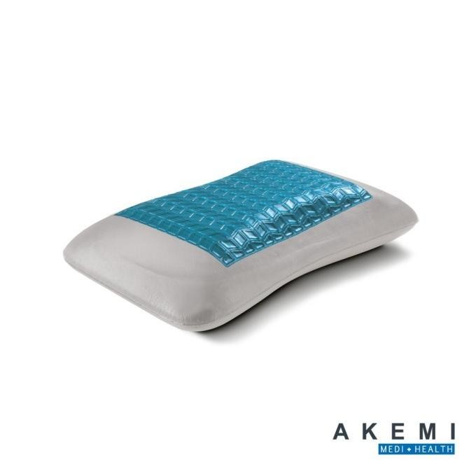 Sale Akemi M+H Ortho Hydro Gel Bamboo Charcoal Memory Pillow.