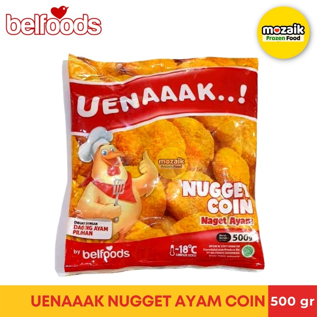 

BELFOOD UENAK NUGET BENTUK COIN 250GR