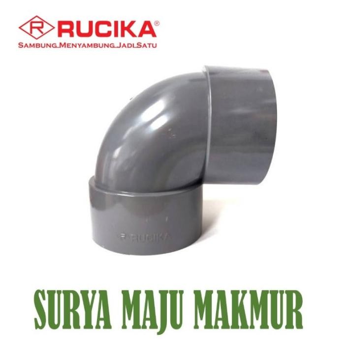 *****] RUCIKA KENI 4" DV RUCIKA PVC ELBOW 4 INCH DV RUCIKA