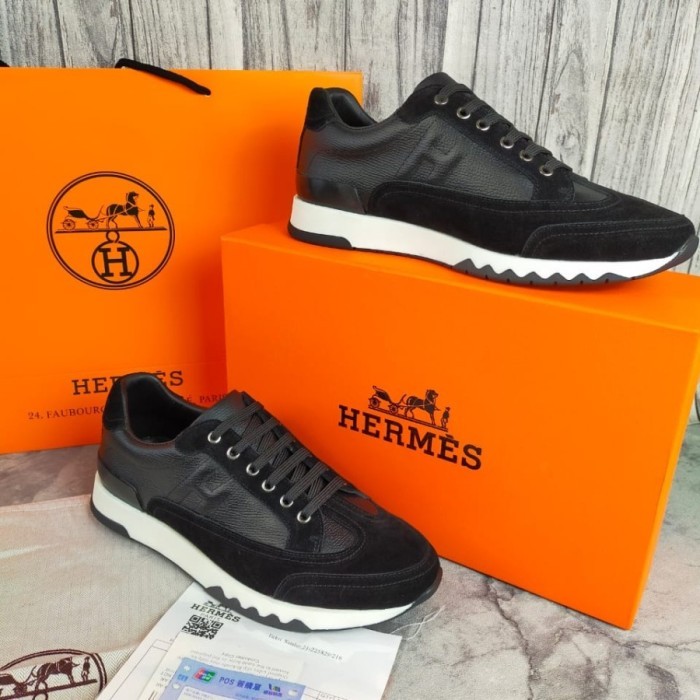 SEPATU KETS PRIA HITAM POLOS MURAH SEPATU BRANDED PRIA KULIT IMPORT MEWAH SEPATU TALI FASHION COWOK 