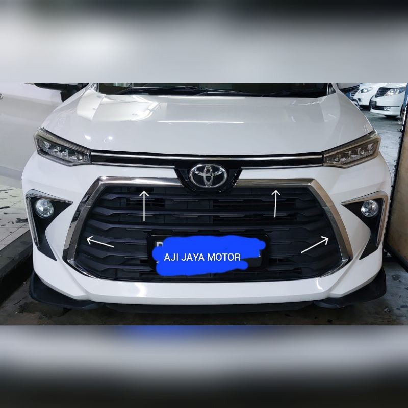LIST GRILL AVANZA 2022 2023 CRUME LIST GRILL AVANZA