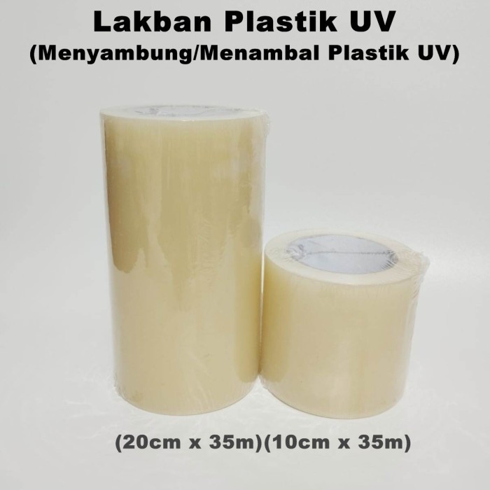 

20cm x 35 mtr Lakban Plastik UV Greenhouse Repair Tape