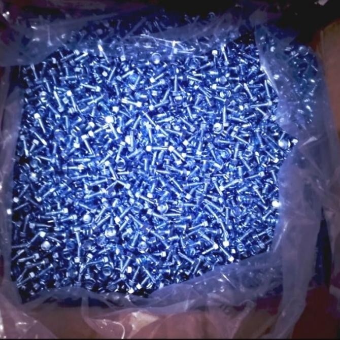 BAUT BAJA RINGAN 10X19 MOON LION/SEKRUP ROOFING PUTIH 10X19 MOON LION