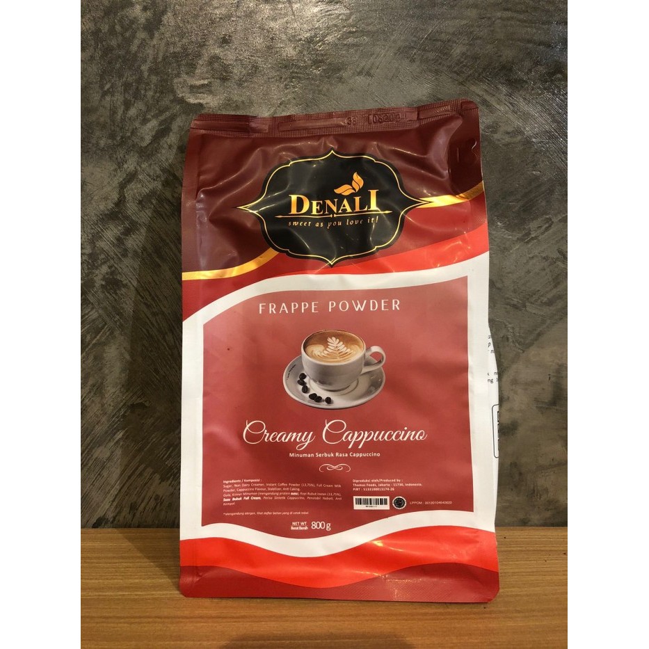 

BUBUK DENALI CREAMY CAPPUCINO POWDER CAPPUCINO 800 gr