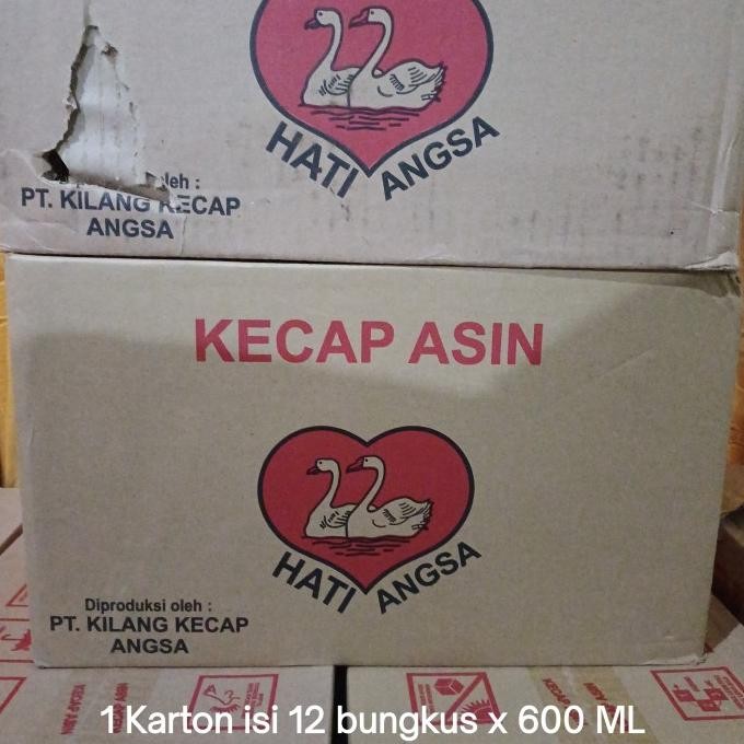 

Kecap Asin Angsa Refill 600ml Kartonan WS88