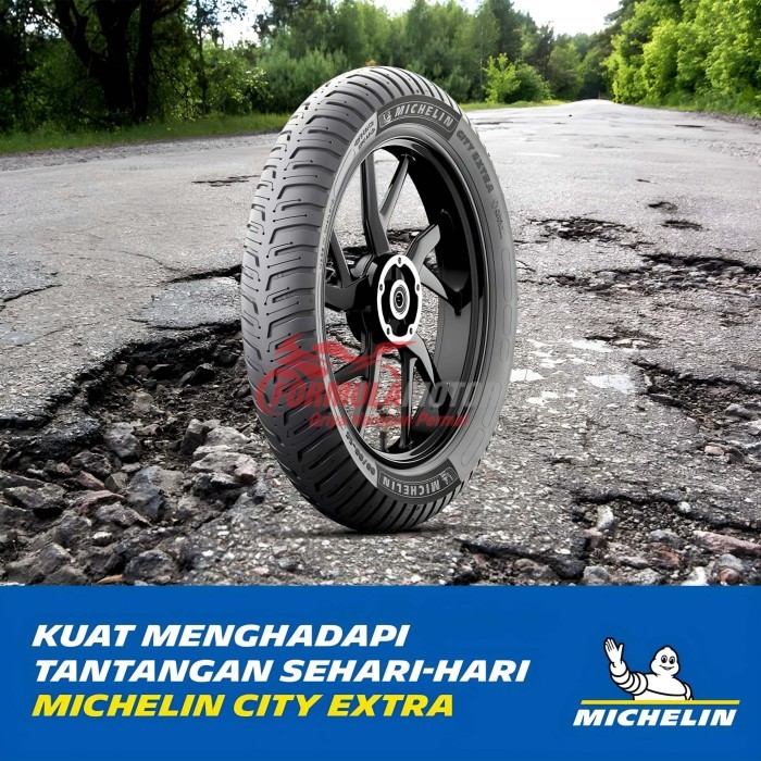 Ban Michelin City Extra Tubeless - Ban Motor Ring 12 13 14 17 Tubles
