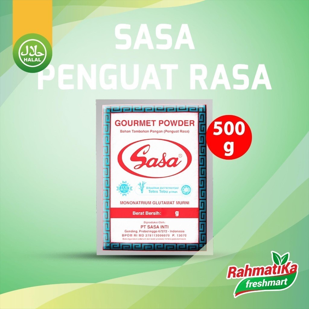 

Sasa Gourmet Powder / Penguat Rasa MSG 500 gram