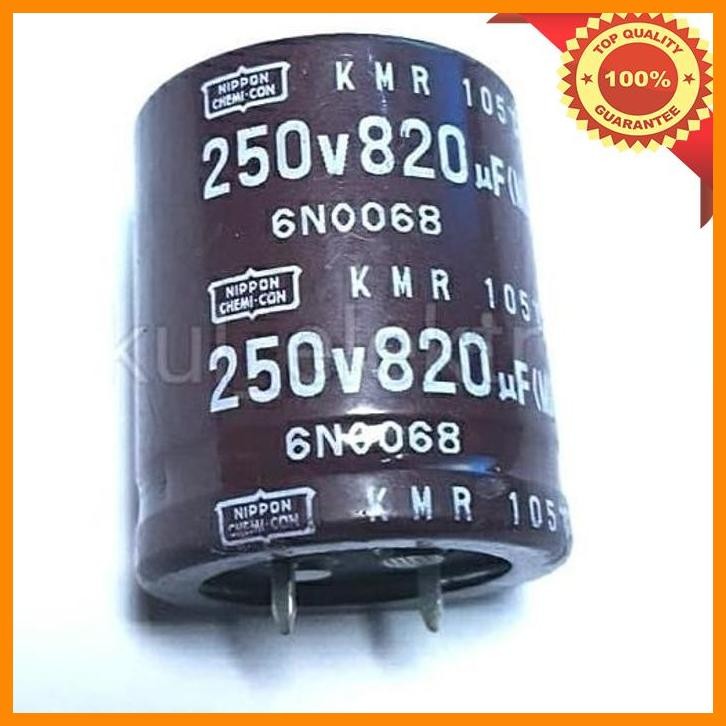 [bak] elco 820uf 250v nippon chemicon