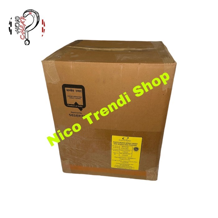 

EGG POWDER 500GRAM WHOLE EGG POWDER HALAL BUBUK TELUR UTUH