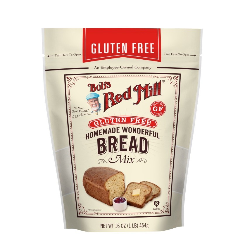 

BOB'S RED MILL GLUTEN FREE HOMEMADE WONDERFUL BREAD MIX 454GR