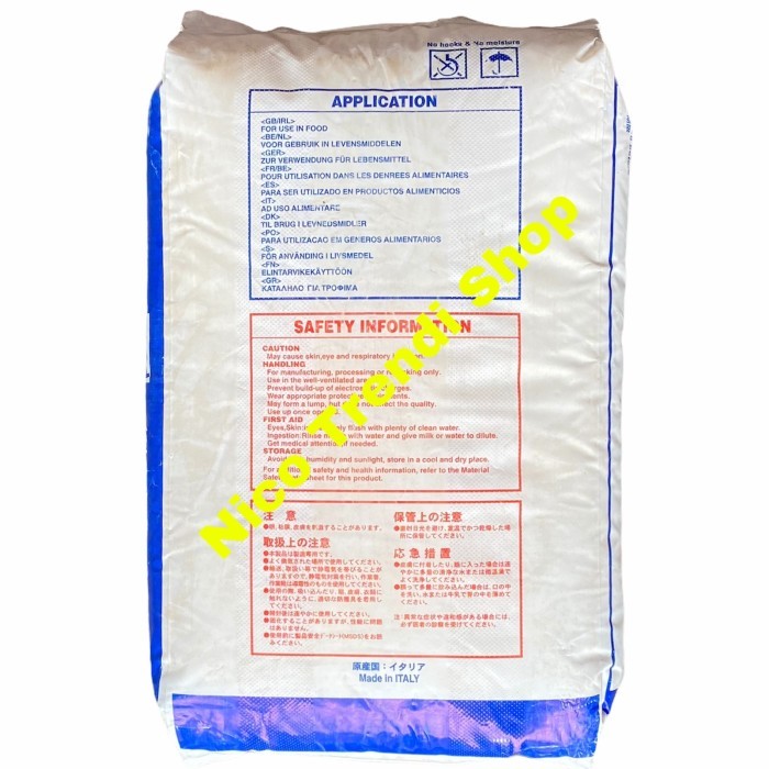 

GDL FUSO 1 SAK 25KG GLUCONO DELTA LACTONE SEKAU TAHU