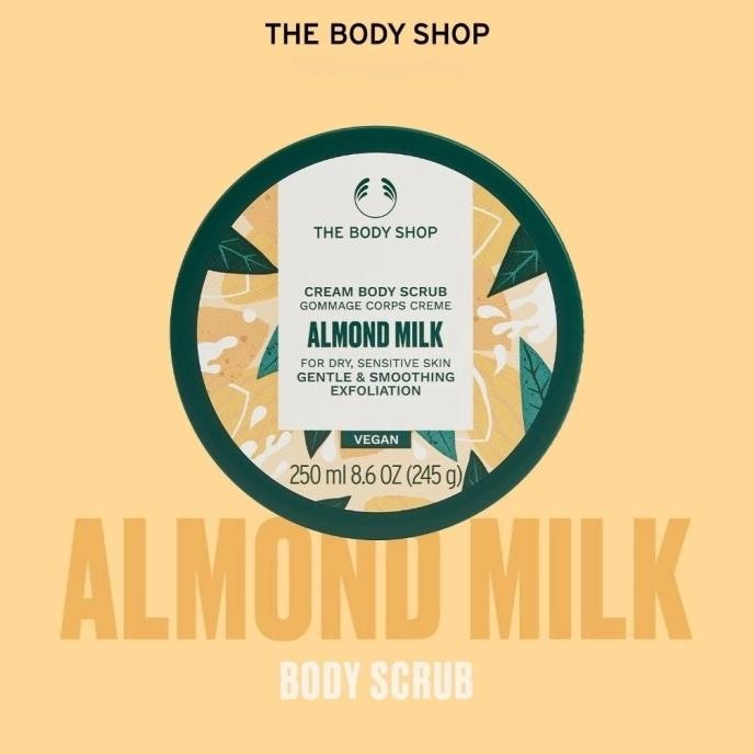 

THE BODY SHOP ALMOND MILK & HONEY GENTLY EXFOLIATING CREAM SCRUB 250ML Berkualitas