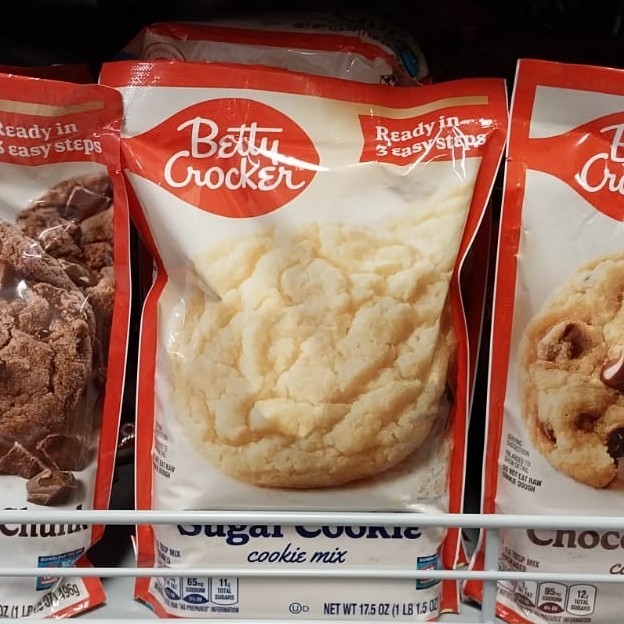 

BETTY CROCKERS SUGAR COOKIE INSTANT MIX 469 G TEPUNG KUE SIAP SAJI