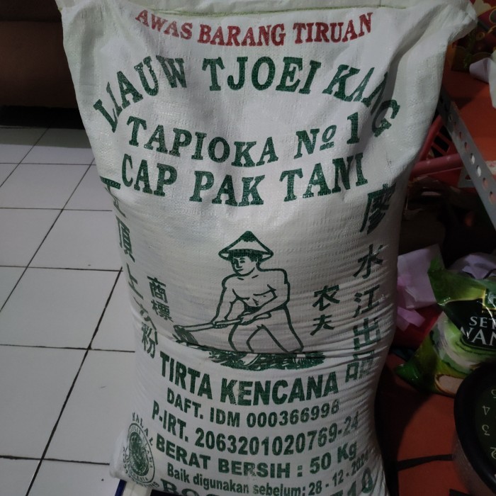 

TEPUNG SAGU TANI LIAUW TJOEI KANG ASLI 50KG