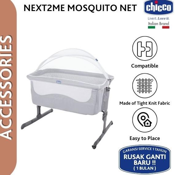 CHICCO Mosquito Net for Next2Me Cribs / Kelambu Box Bayi Chicco Next 2 Me