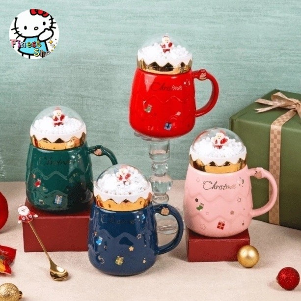 

SNOWBALL MUG KERAMIK SANTA KADO NATAL HAMPERS CHRISTMAS GIFT NEW YEAR