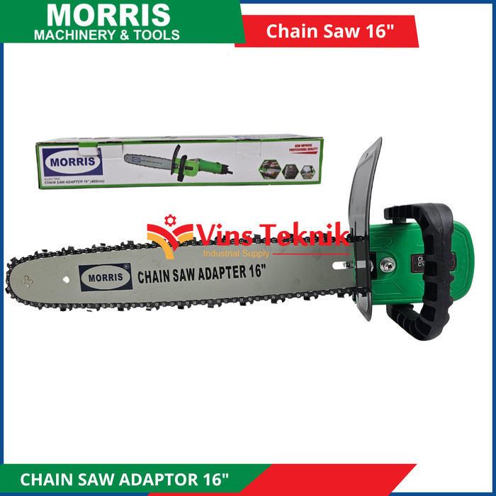Adaptor Gerinda Mini Chainsaw Chain Saw 16Inch