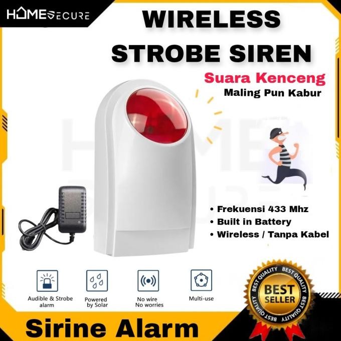 SEYVEN SMART SIRINE WIFI SIREN ALARM STROBE SMART HOME ALARM TUYA