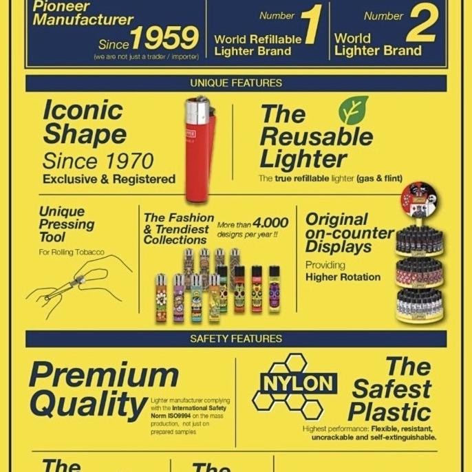 Baru Korek Clipper original Spain ecer