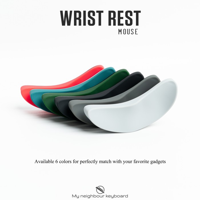 Ergonomic Wrist Rest From Mynk Wirst Pad Mouse / Mousepad