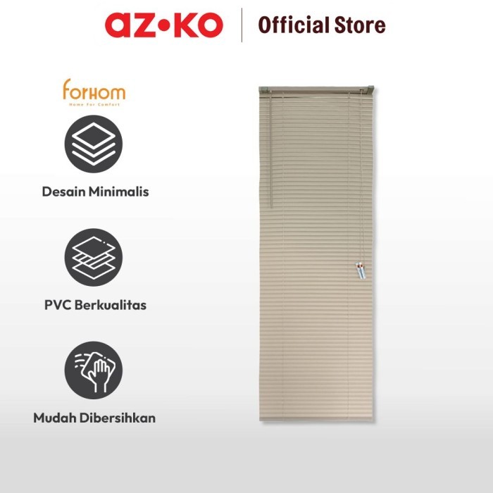 Azko Forhom 60X180 Cm Venetian Blind - Krem Malt