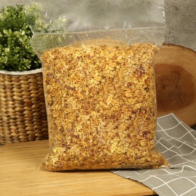 

BAWANG MERAH GORENG ASLI BREBES MEDIUM QUALITY 1 KG -NION NION ORIGINAL