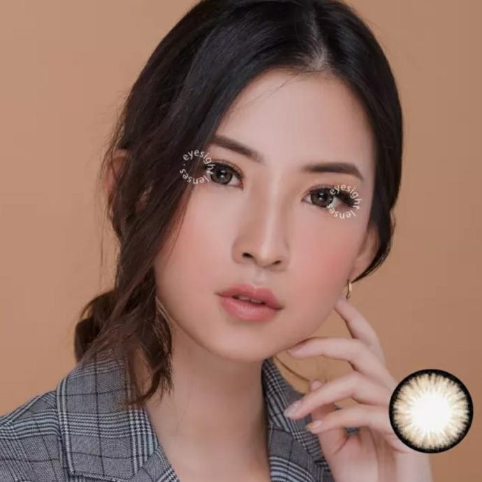 

ORIGINAL Softlens EOS ALMOND CHOCO soflens softlenses Berkualitas