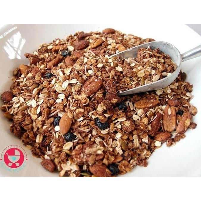 

Muesli Choco Coconut Superfood Neo 1 kg - Sereal, Sarapan Praktis dan Lengkap Almond Granola Berkualitas