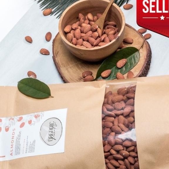 

Kacang Almond Mentah 1 Kg Premium / Natural Raw Almond 1 Kg Berkualitas