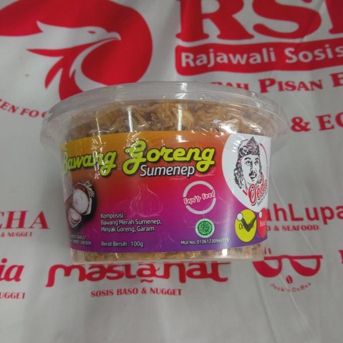 

BAWANG GORENG SUMENEP ORI 100GR ORIGINAL