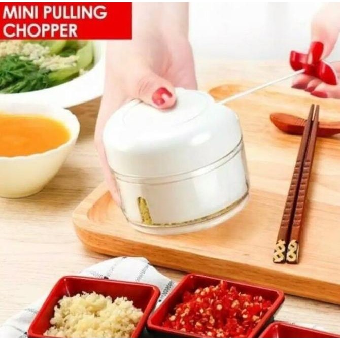 

BLENDER MINI MANUAL TARIK -PEMOTONG BAWANG PUTIH CABE CHOPPER B23 ORIGINAL