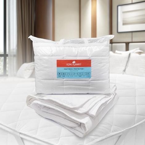 diskon matras protector king rabbit 160