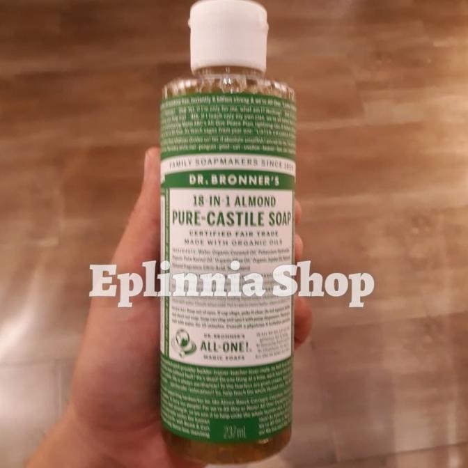 

Dr Bronner's All One Soap Almond Pure 237 ml Berkualitas