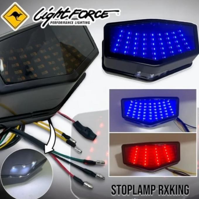 Promo Lampu stop Rem Belakang LED RX-King Stop lamp RXK Variasi Stop Lamp Rx-King Plus Sein Running