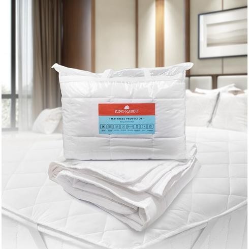 diskon matras protector king rabbit 100